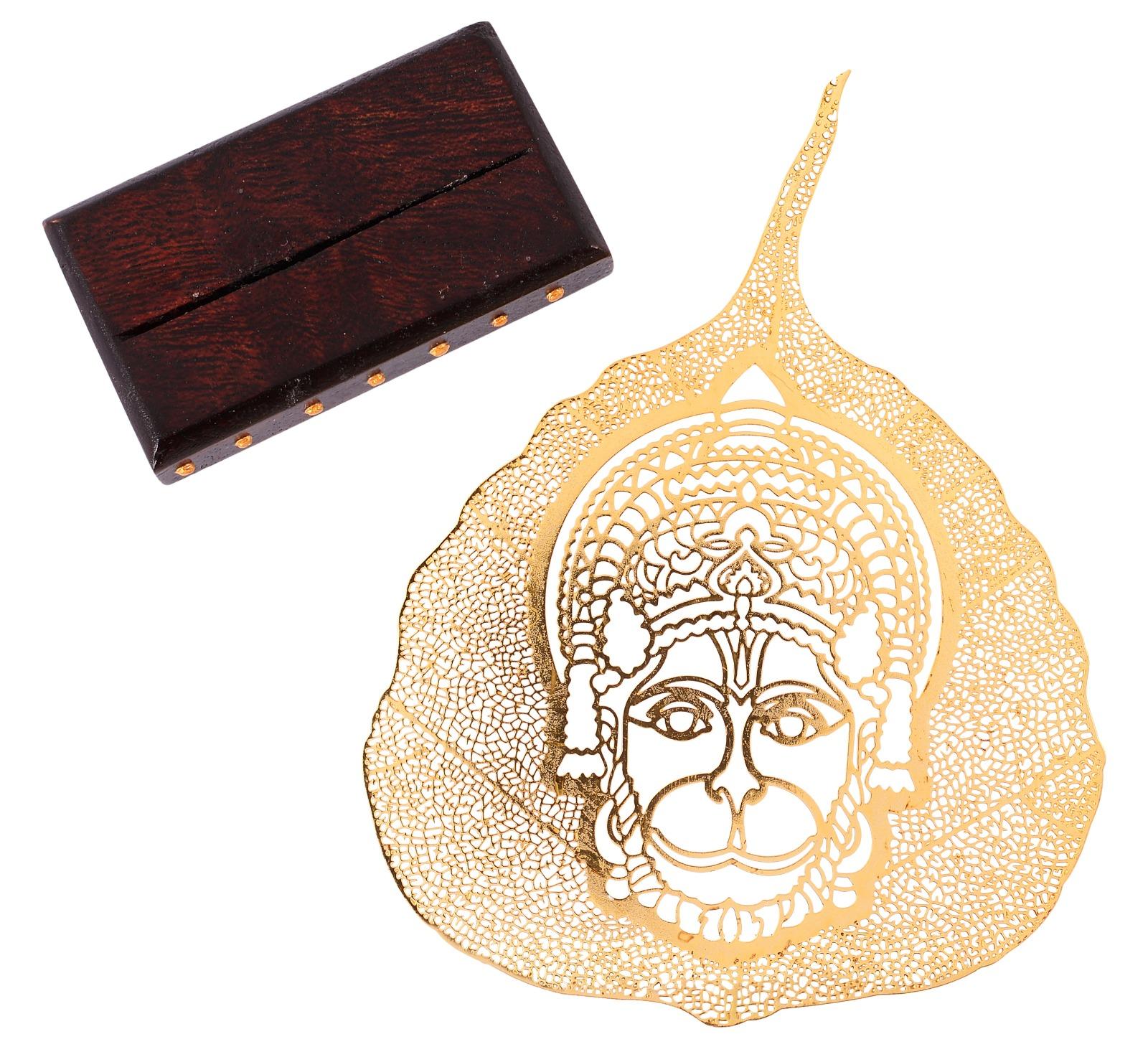 Hanuman Peepal Leaf Art (Gift Box)